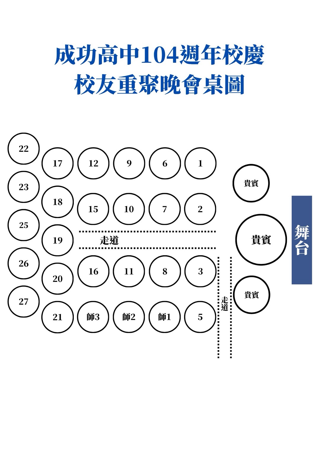 座位圖